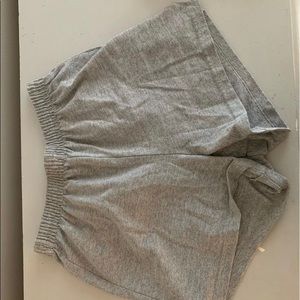 Grey soffe shorts